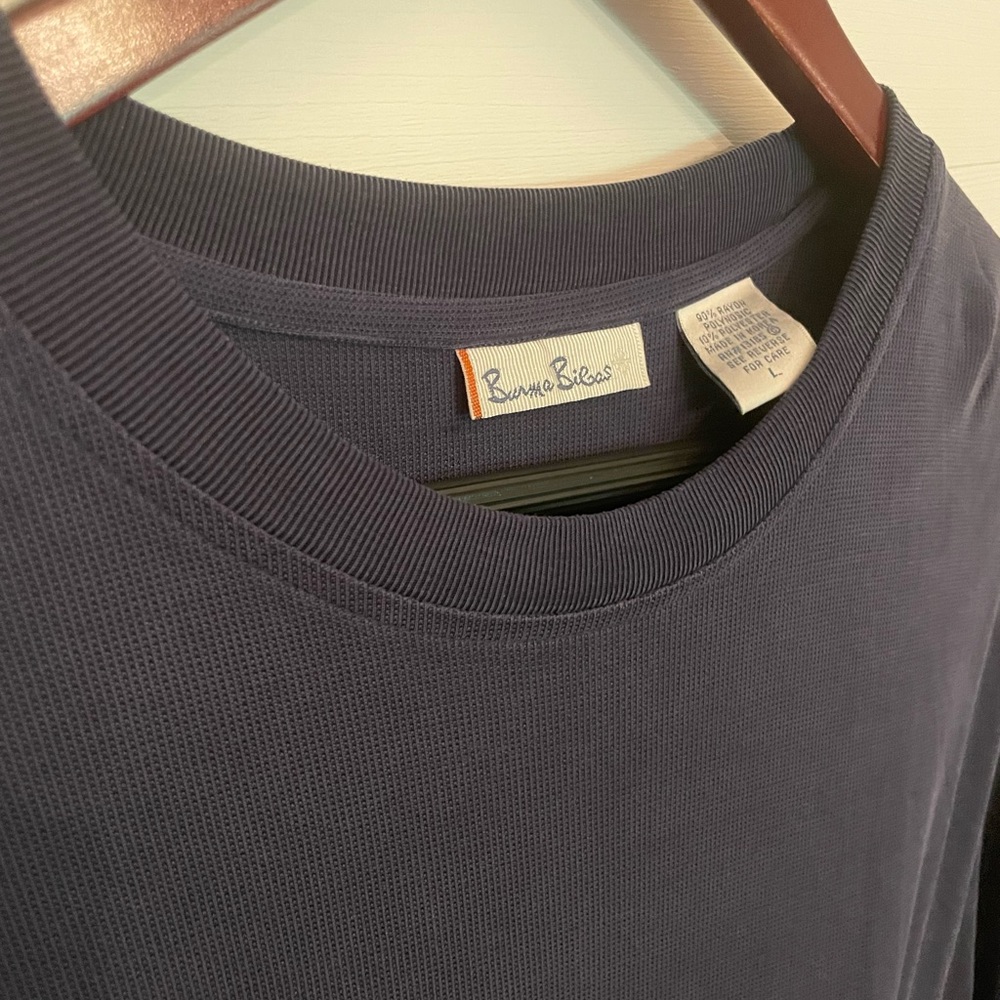 Burma Bibas Mens Textured Tee size L